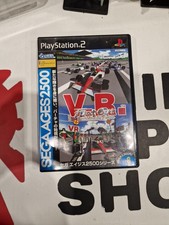 VIRTUA RACING V.R. Flat Out Sony Playstation 2 PS2 Sega Ages 2500 Vol.8 Card Reg