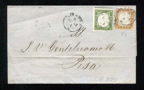 Regno italia 1863 piego - regno,