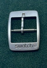 FIBBIA SWATCH  SCRITTA NERA