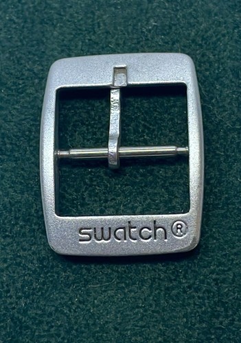 Fibbia swatch scritta nera - scritta,