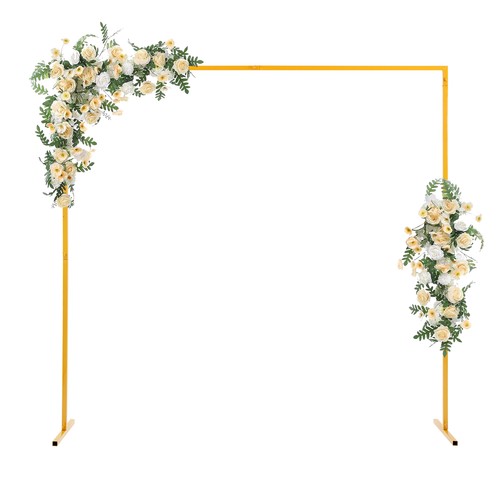 Struttura arco quadrata oro - ad,