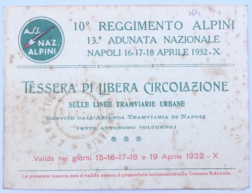 Napoli reggimento alpini - 10°,
