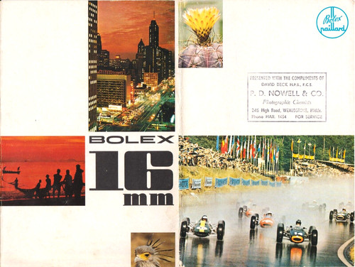 Brochure paillard bolex - ✅,
