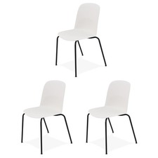 Sedia ELECTRA Seduta Bianco e