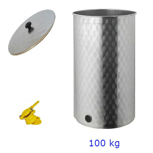 Maturatore miele inox kg - inox,