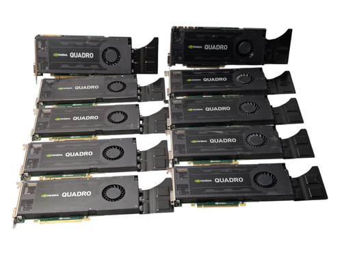 Lot 10x nvidia quadro - nvidia, k4200