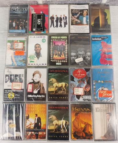Lotto musicassette - 20,
