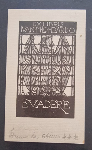 Bruno osimo ex libris - bruno, osimo.