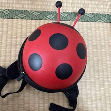 Zaino Ladybug rosso nero