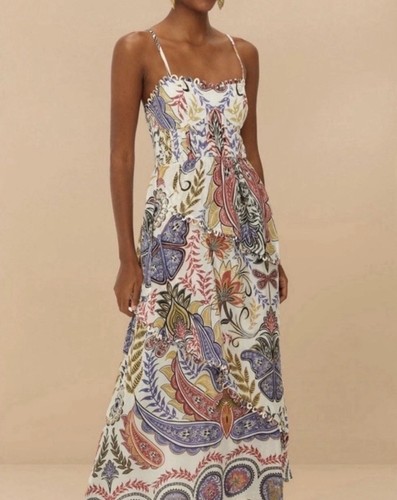 Maxi abito boho - glam, con