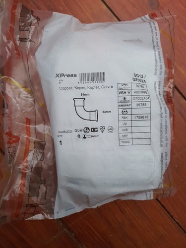 Gomito gas xpress 54 mm - xpress,