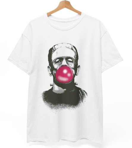 Frankenstein monster blowing - frankenstein's,