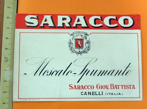 Saracco moscato spumante - saracco,