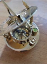 Pacchetto di 2 bussola / compass vintage in ottone Hatton Garden Londra regalo