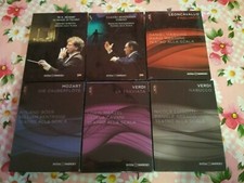 6 DVD MOZART VERDI LEONCAVALLO