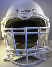 Casco Da Calcio Adams Y4-ELITE II, Grande, Con RJOP-UB-DW, Bianco