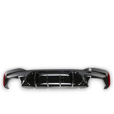 DIFFUSORE CS NERO LUCIDO ADATTO PER BMW SERIE 5 G30 / G31 M-TECH