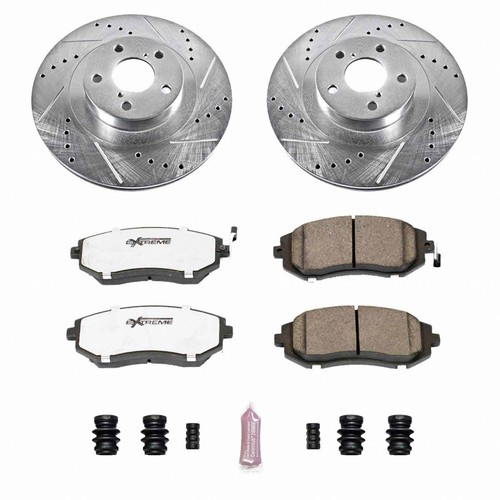 Power stop brake - stop, for