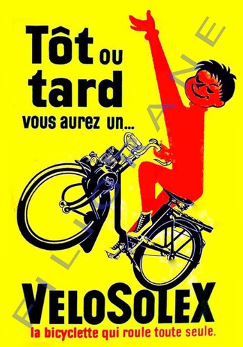 Vélo solex bicyclette qui - vélo,