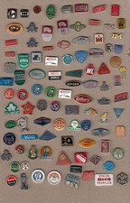 Vintage TRACTOR pin badges