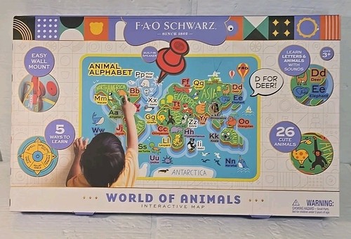 Fao schwarz mappa - schwarz, interattiva
