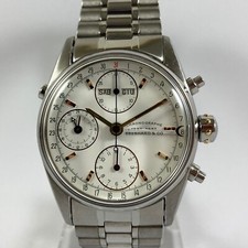 CRONOGRAFO EBERHARD & CO. "NAVY MASTER" CENTENARIO IN ACCIAIO REF. 31011/B6 UOMO