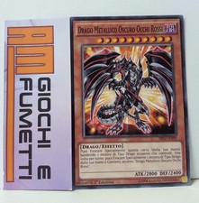 DARK METALLIC DRAGON RED EYES
