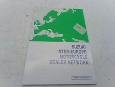 Suzuki libretto centri assistenza Europa 9901319940eur