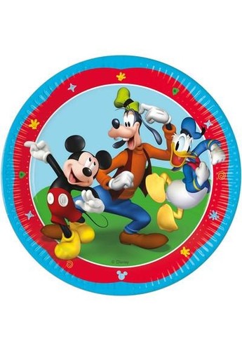 Piatti topolino 23cm 8pz - 23cm,