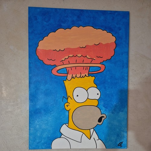 Quadro pop art homer - pop, /