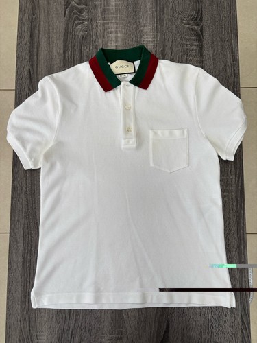 Polo gucci uomo bianca - gucci,