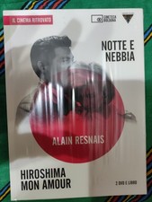HIROSHIMA MON AMOUR+NOTTE E NEBBIA COME NUOVO DVD + Libro Cineteca Bologna 2014