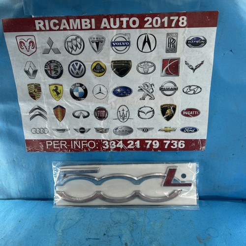 Scritta stemma fiat 500l - scritta,