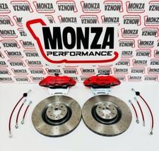 Impianto frenante Dischi 330mm Forati  500 ABARTH Rosso