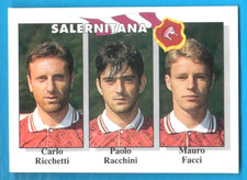 FIGURINA EUROFLASH CALCIO FLASH 95 N.383 RICCHETTI RACCHINI FACCI REC/REMOVED