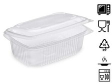 50 CONTENITORI ONDIPACK PER ALIMENTI OK1050 VASCHETTE PP MICROONDE 1050cc