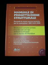 Libro L. Sgambi MANUALE DI PROGETTAZIONE STRUTTURALE, con software su CD, DEI