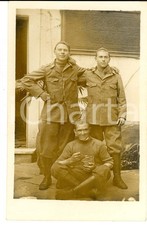 1925 ca LIVORNO Bersaglieri con il fez presso lapide "Bollettino della vittoria"