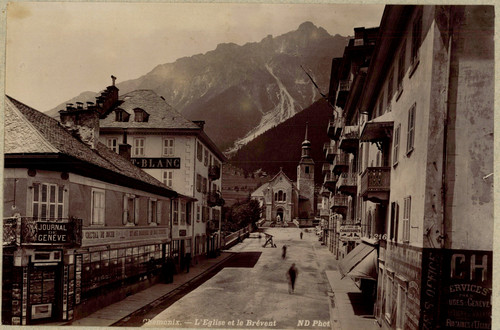 France chamonix église - l'Église, et