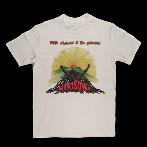 Shirt bob marley - bob, uprising