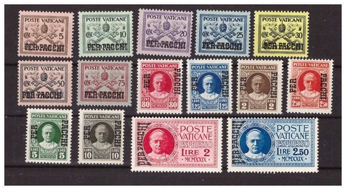 Vaticano 1931 pacchi serie - -,