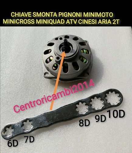 Chiave smonta pignoni - chiave,