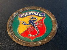 RARE VINTAGE ABARTH & C. PLAQUE : STUNNING - 1970's !!!