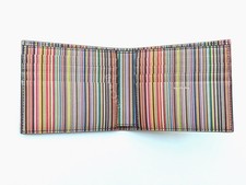Portafoglio Paul Smith Signature Stripe Interno Pelle Taupe Prezzo consigliato: £ 190