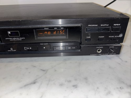 Lettore sony cdp 390 - cd,