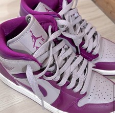 Jordan's 1 viola e grigio