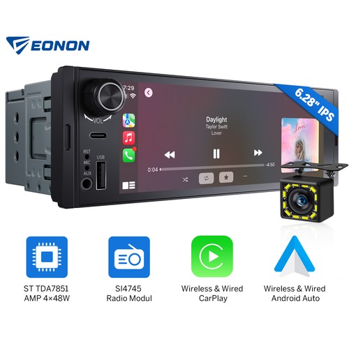 Autoradio 1din wireless apple - autoradio,