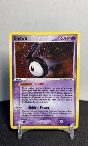 Pokemon card unown - -,
