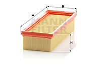 C 2341 MANN-FILTER Filtro aria