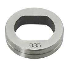 Rotolo di azionamento scanalatura a V liscia 035 per Lincoln per saldatrici MIG ricambio